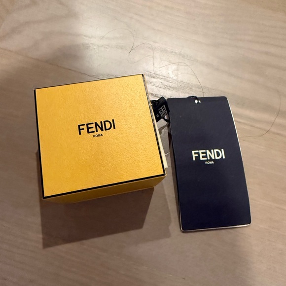 NWT Fendi Baguette Ring - Size S - Picture 7 of 8